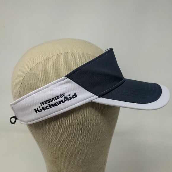 PGA Men's 75th Senior Championship Blue White Strapback Visor Hat Embroidered - Picture 8 of 15